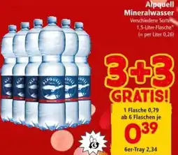 Interspar Alpquell Mineralwasser Angebot