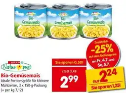 Interspar Bio Gemüsemals Angebot