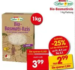 Interspar Bio Basmatireis Angebot