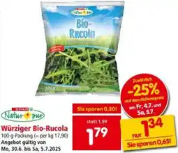Interspar Würziger Bio Rucola Angebot