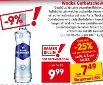 Interspar Wodka Gorbatschow Angebot