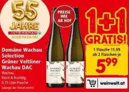 Interspar Domäne Wachau Selection Grüner Veltliner Wachau DAC Angebot
