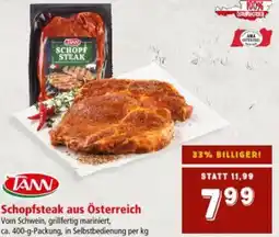 Interspar Schopfsteak aus Österreich Angebot