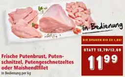 Interspar Frische Putenbrust, Puten- schnitzel, Putengeschnetzeltes oder Maishendlfilet Angebot
