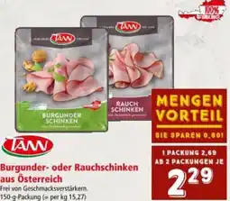 Interspar Burgunder- oder Rauchschinken aus Österreich Angebot