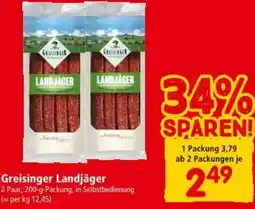 Interspar Greisinger Landjäger Angebot