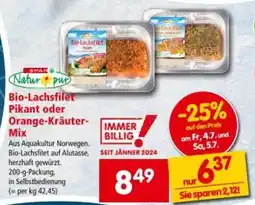 Interspar Bio-Lachsfilet Pikant Orange-Kräuter- Mix Angebot
