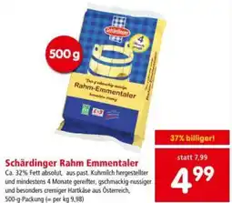 Interspar Schärdinger Rahm Emmentaler Angebot