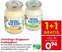 Interspar Schärdinger Bergbauern Fruchtjoghurt Angebot