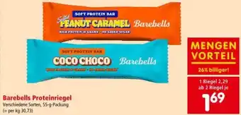 Interspar Barebells Proteinriegel Angebot