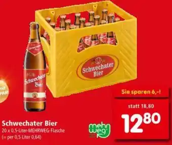 Interspar Schwechater Bier Angebot