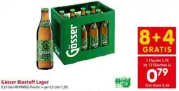 Interspar Gösser Biostoff Lager Angebot