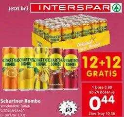Interspar Schartner Bombe Angebot