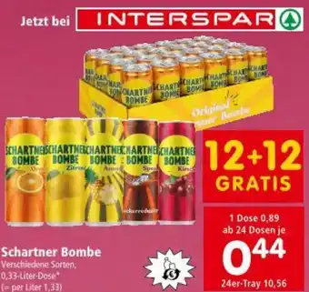Interspar Schartner Bombe Angebot