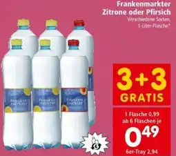 Interspar Frankenmarkter Zitrone oder Pfirsich Angebot
