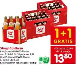 Interspar Stiegl Goldbräu Angebot