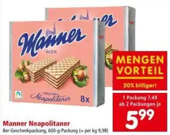 Interspar Manner Neapolitaner Angebot