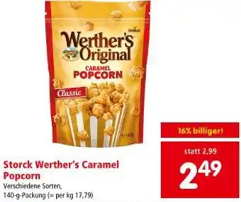 Interspar Storck Werther's Caramel Popcorn Angebot