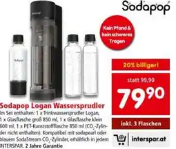 Interspar Sodapop Logan Wassersprudler Angebot