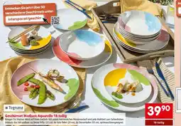 Interspar Geschirrset Madison Aquarello Angebot