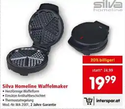 Interspar Silva Homeline Waffelmaker Angebot
