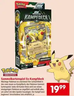 Interspar Sammelkartenspiel Ex-Kampfdeck Angebot