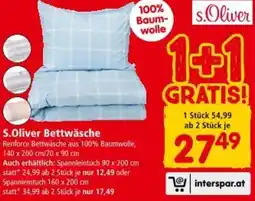 Interspar S.Oliver Bettwäsche Angebot