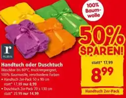 Interspar Handtuch oder Duschtuch Angebot
