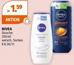 Müller NIVEA Dusche Angebot