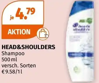 Müller HEAD&SHOULDERS Shampoo Angebot