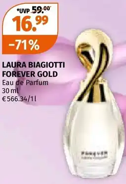 Müller LAURA BIAGIOTTI FOREVER GOLD Eau de Parfum Angebot
