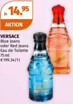 Müller VERSACE Blue Jeans oder Red Jeans Eau de Toilette Angebot