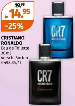 Müller CRISTIANO RONALDO Eau de Toilette Angebot