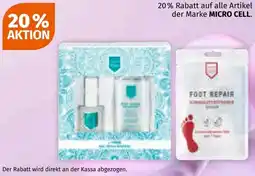 Müller auf alle Artikel der Marke MICRO CELL. Angebot