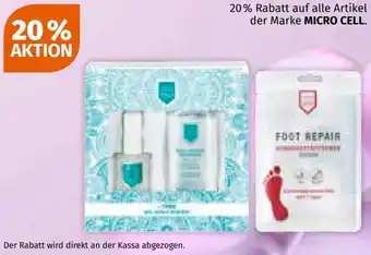 Müller auf alle Artikel der Marke MICRO CELL. Angebot