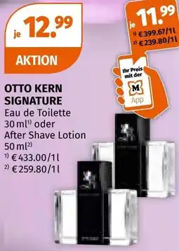 Müller OTTO KERN SIGNATURE Eau de Toilette Angebot
