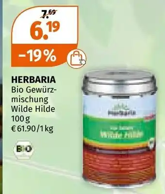 Müller HERBARIA Bio Gewürz- mischung Wilde Hilde Angebot