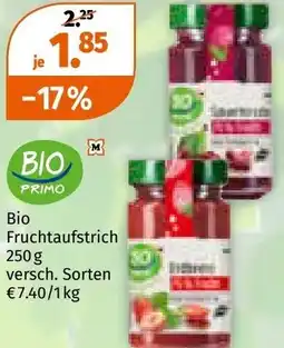 Müller Bio Fruchtaufstrich Angebot