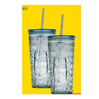 BayWa Trinkglas mit Halm, 500 ml 30395922 BayWa Angebot