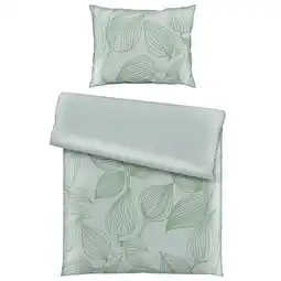 Mömax Satin-Bettwäsche „GREEN HOUSE“ 5959016202 mömax Angebot