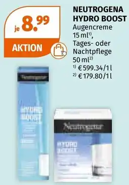 Müller NEUTROGENA HYDRO BOOST Augencreme Angebot