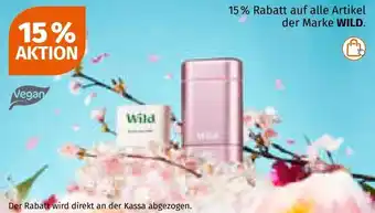 Müller auf alle Artikel der Marke WILD Angebot