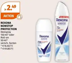 Müller REXONA NONSTOP PROTECTION Deospray Angebot