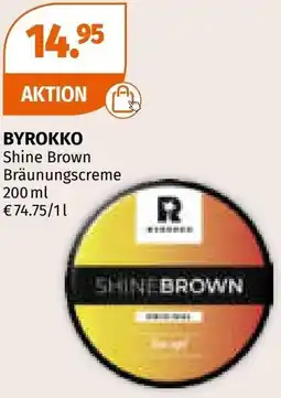 Müller BYROKKO Shine Brown Bräunungscreme Angebot
