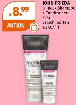 Müller JOHN FRIEDA Onpack Shampoo + Conditioner Angebot