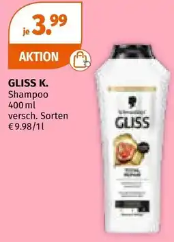 Müller GLISS K. Shampoo Angebot