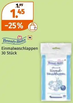 Müller Beauty Baby Einmalwaschlappen Angebot
