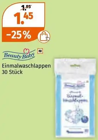 Müller Beauty Baby Einmalwaschlappen Angebot