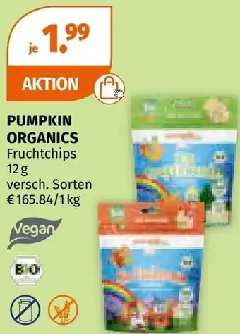Müller PUMPKIN ORGANICS Fruchtchips Angebot