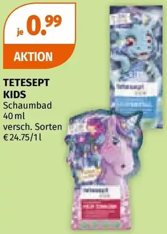 Müller TETESEPT KIDS Schaumbad Angebot
